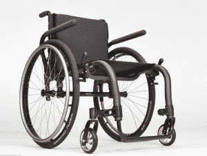 chrome manual wheelchair