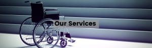 our services header