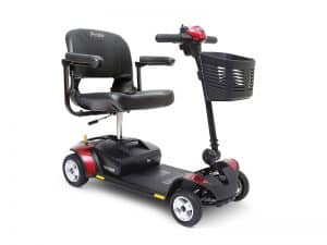 red Pride mobility scooter