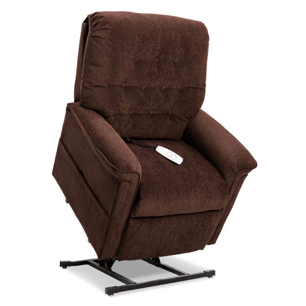 brown seat lift with remote control