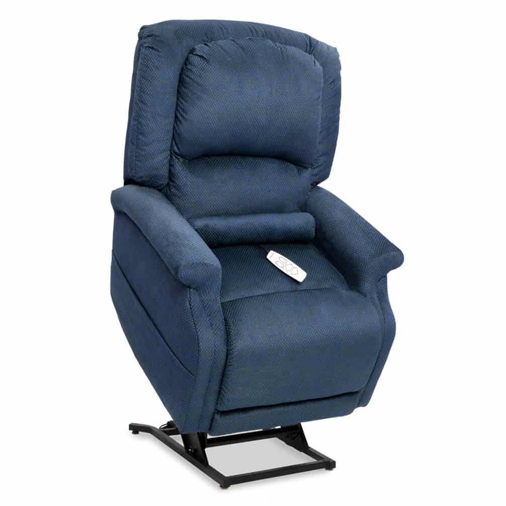 blue seat lift with remote control
