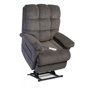 Seat lift in grey with remote control