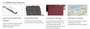 LC 580iM Key Features description