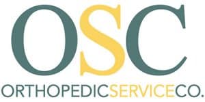 Orthopedic Service Copmany logo white background
