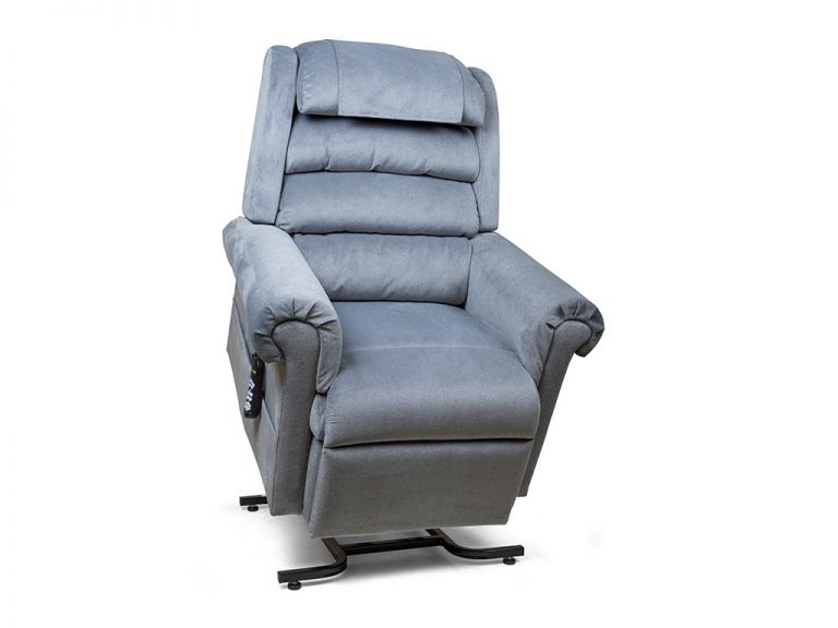 grey seat lift with remote control