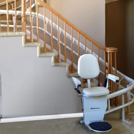 curved stair lift